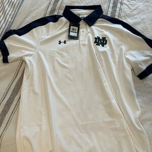 Large Notre Dame polo.